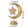 thumbnail image 3 of lulshou LED Iron Lamp Ball Lamp Muslim Festival Decorative Lamp Bedroom Table Lamp Modeling Lamp, 3 of 7