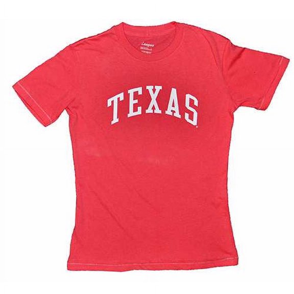 Texas Longhorns T-shirt - Ladies By League - Bubble Gum