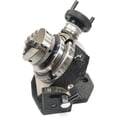 thumbnail image 1 of Assorts 4"/ 100 Mm Tilting Milling Indexing Rotary Table With Small Chuck, Back Plate & Fixing T Nuts Bolts-metalworking (With 65 Mm 4 Jaw Self Centering), 1 of 4