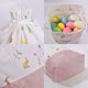 thumbnail image 3 of Bolsa de regalo con cordón para guardar dulces y decoración de Pascua, bolsa de tela para adornos de decoración de Pascua, 3 of 8