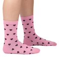 thumbnail image 5 of Couver Women's Patterned Crew Socks, 6-Pack, elegant HEART, Size 9-11, 5 of 5