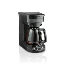 12 Cup Programmable Coffee Maker - BLACK