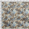 thumbnail image 2 of Soimoi Texture Printed, Cotton Satin Spandex, Sewing Fabric By The Yard 54 Inch Wide, Decorative Fabric For Dresses And Home Accents, Brown, 2 of 5