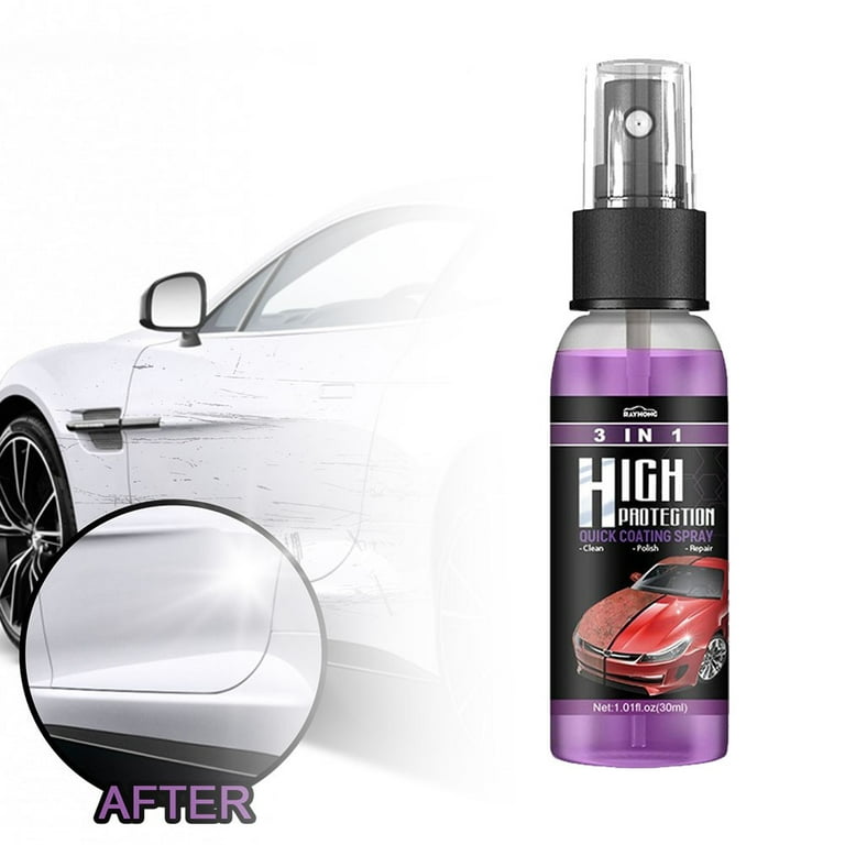 3 in 1 High Protection Quick Car Coat Ceramic Coating Spray Hydrophobic Car-Wax