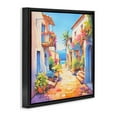 thumbnail image 4 of Stupell Industries Scenic Bella Vista Scenic & Cityscapes Painting Black Floater Framed Canvas Art Print Wall Art, 18 x 18, 4 of 10