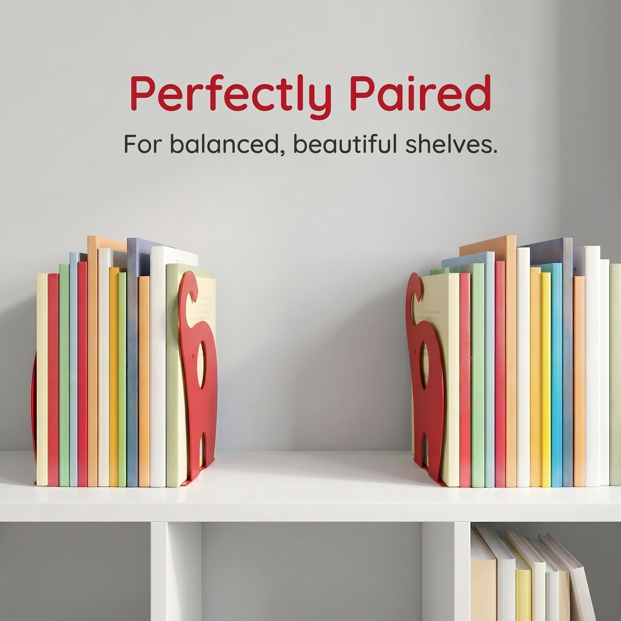 Unique Bargains 2Pcs Decorative Hollow Tree Design Metal Bookends Rose 4.7*4.7*7.5inch
