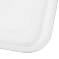 thumbnail image 2 of WHAMVOX Set of 2 White Plastic Serving Trays for Home Use, Reusable Storage Trays Made with PP Material, 2 of 8
