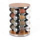 thumbnail image 1 of Especiero Giratorio de Acero Inoxidable con 16 Frascos para Especias y Condimentos - Estante Organizador Moderno de Especias, 1 of 9