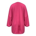 thumbnail image 6 of AXXD Womens Shirts Trendy Basic Summer 2024 Casual Solid Color Long Sleeved Round Neck Medium Length Hoodie, 6 of 6