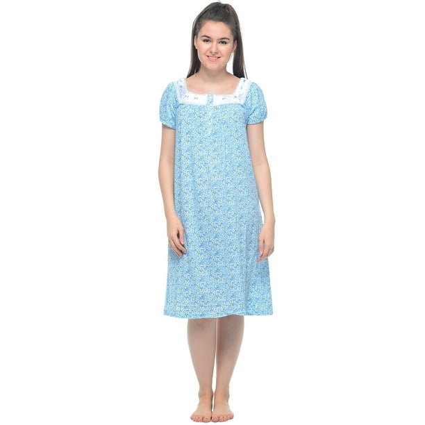 cap sleeve night gown