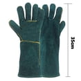 thumbnail image 2 of Guantes antimordeduras para mascotas forro completo de cuero completo tratamiento de soldadura de cuero completo antiarañazos extendido Vhermosa CPB-US-DYP55-2, 2 of 2
