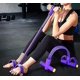 thumbnail image 5 of Banda de resistencia para pedales de yoga para entrenamiento para mujeres, cuerda de tracción con tensión multifunción, equipo de fitness para culturismo y pérdida de peso, 5 of 5