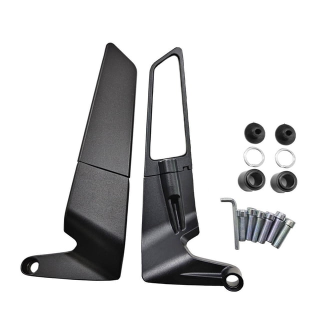 Espejos retrovisores laterales Strade Fareast Limited para motocicletas 23 cm x 8,6 cm