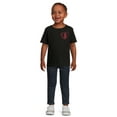 thumbnail image 2 of Wonder Nation Valentine's Day Toddler Short Sleeve Graphic Tee, Sizes 12M-5T, 2 of 5