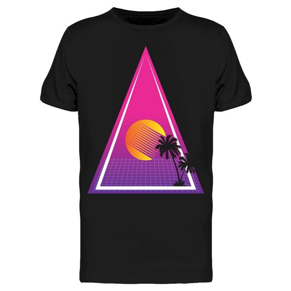 Triangle Sun Palms Men's T-shirt