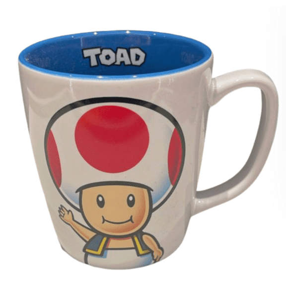 Universal Studios SUPER NINTENDO WORLD Toad Coffee Mug New W Tag