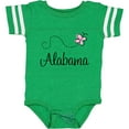 thumbnail image 3 of Inktastic Butterfly Alabama Boys or Girls Baby Bodysuit, 3 of 5