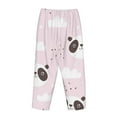 thumbnail image 5 of Kll Womens Cute Panda Print Pajama Pants Soft Pajama Bottoms For Women Cozy Lounge Pants, 5 of 9