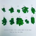 thumbnail image 6 of 150Pcs Bulk Smooth Flat Plate Building Block 1x1 1x2 1x6 Dots Thin Tile Bricks For Kid Toy Mixed Particle Compatible Brand, 6 of 8