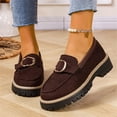 thumbnail image 6 of EKVAHL Platform Loafers for Women Fashionable Retro Outdoor Loafer Comfortable Slip-Ons Chunky Shoes for Casual Outfits Daily Wear, 6 of 6