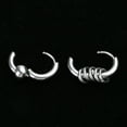 thumbnail image 4 of SIEYIO Stainless Steel Hoop Earrings Ear Piercing Hypoallergenic for Street Shooting, 4 of 16