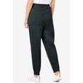 thumbnail image 3 of Woman Within Plus Size Better-Fleece Pull-On Jogger Sweatpants, 3 of 4