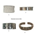 thumbnail image 3 of lanema Innovative Open Cuff Bracelets with Multi Layer Bead Deisgn for Women Designed for Easy Wear and Trendy Layered Look, 3 of 20