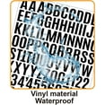 thumbnail image 3 of 1960 Pcs 1 Inch Waterproof Letter Stickers - Self-Adhesive Vinyl with 20 Sheets of Alphabet, Numbers & Symbols for Mailbox, Door, Window, Address, Business Signs, Vehicles & More (Black), 3 of 12