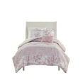 thumbnail image 4 of Cotton Bedding Set, Floral Paisley Comforter Set Full/Queen, Pink Comforter Set,Polyester Bed In A Bag, Household Supplies & Décor Bedding Bedding Sets Floral Paisley Comforter Set Full/Queen, 4 of 24