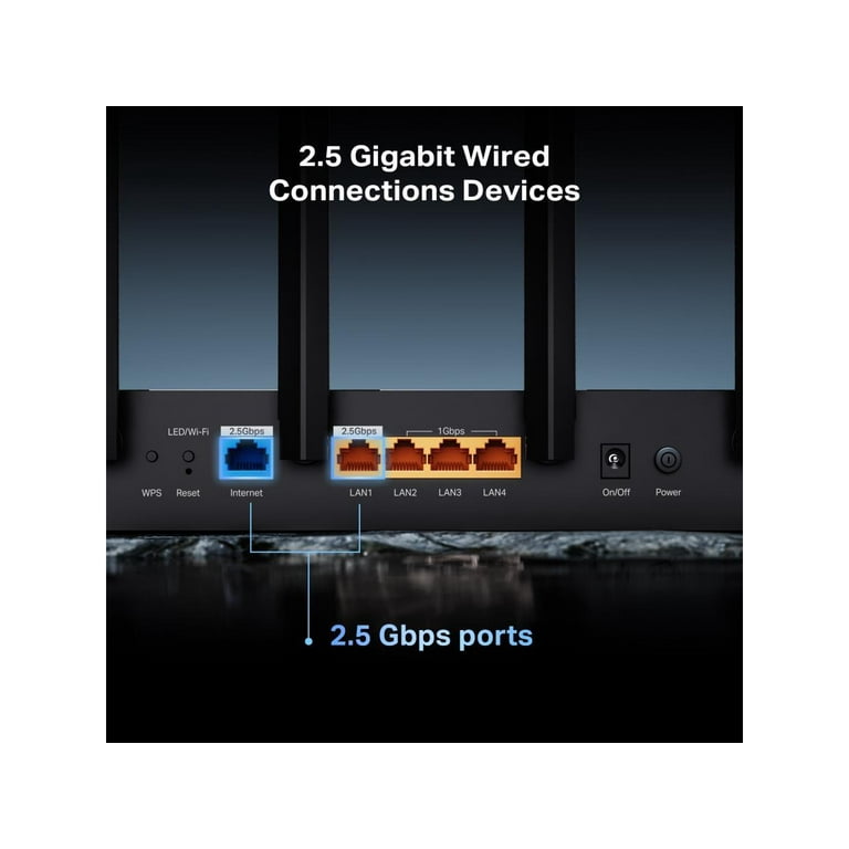 TP Link Archer BE400 - BE6500 Dual-Band Wi-Fi 7 Router