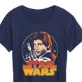 thumbnail image 3 of Star Wars - Han Solo Logo - Women's Short Sleeve Classic Fit Tee, 3 of 5