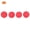 Red, variant on 100PCS Soft EVA Foam Round Refill Balls for Rival Toy Blaster - Red