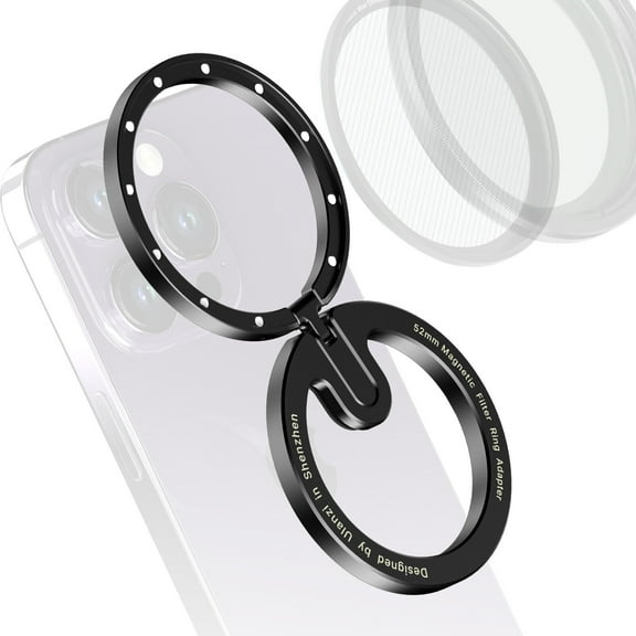 Ulanzi 52mm MagFilter Magnetic Filter Adapter Ring for Smartphones