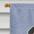 thumbnail image 3 of Pug Brown Welcome Flag Canvas House Size, 3 of 4