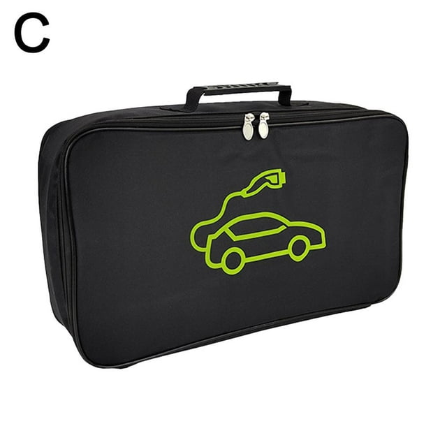 Organize EV Charge Cable with Car Boot Storage Bag HookLoop Back and GX Y0G7