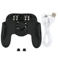 thumbnail image 1 of Gamepad For Smartphone, Mechanical Keystroke Feel Metal Trigger Game Auxiliary Key, Comfortable Grip Playing Game Travel For Smartphone Home, 1 of 8