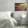 thumbnail image 6 of 16x24 inch 'Sunshine' Slogan Sunflower Vase Canvas Frameless Painting,Indoor Living Room,Bathroom,Study Rustic Wall Decor Canvas Poster,Enchanting Sunflower Vase Decor Paintings Prints Gifts, 6 of 6