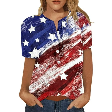 

Womens Tops Corset Tops for Women Trendy Women Short Sleeve Print Button Pocket Casual Tops Blouse White Long Sleeve Shirts for Women on Clearance Valentine Shirts for Women Blue XL