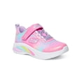 thumbnail image 2 of Skechers Girls Rainbow Flash-Light Up Velcro Strap Sneakers, 2 of 6