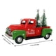 thumbnail image 2 of Modelo de camión grande de coche, decoración navideña coleccionable para niños (camión grande), rojo y verde, 2 of 5