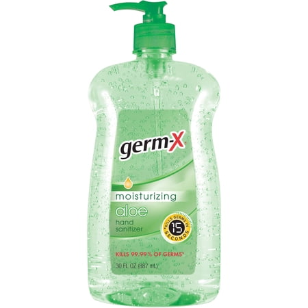 Germ-X Moisturizing Aloe Hand Sanitizer, 30 fl oz
