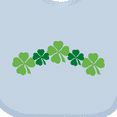 thumbnail image 4 of Inktastic Shamrock Four Leaf Clover St Patricks Boys or Girls Baby Bib, 4 of 4