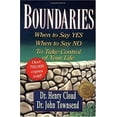 thumbnail image 1 of Pre-Owned Boundaries: When to Say Yes, How to Say No, to Take Control of Your Life by Henry Cloud and John Townsend (Paperback), English, 1 of 1