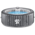 thumbnail image 1 of SereneLife 71 Inch Wide 25 Inch Tall 4 Person Inflatable Heated Pool Spa, 1 of 5