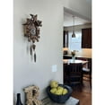 thumbnail image 5 of River City Cuckoo 811-14Q Traditional German Cuckoo Clock with Five Hand-carved Maple Leaves and One Bird, 5 of 8