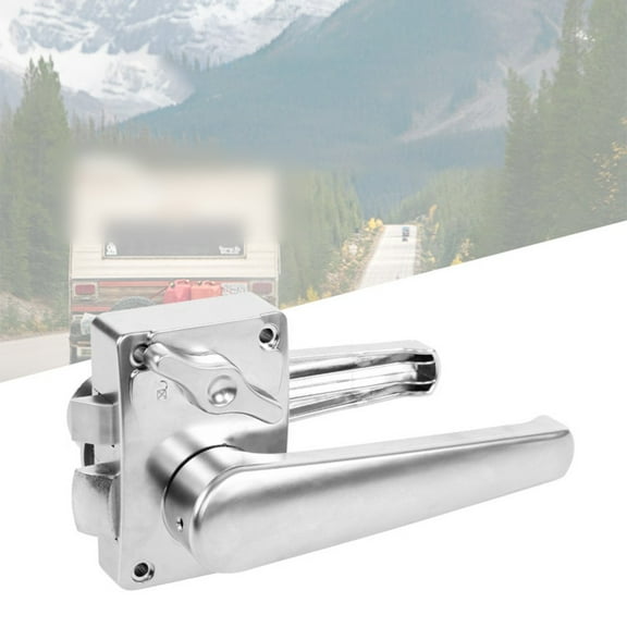 Door Knob Push Pull Rv Modified Bathroom Lock Motorhome Toilet Special Yacht