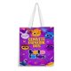thumbnail image 1 of Bolofofos Bolso de tela con estampado de lienzo para mujer, bolsa de compras reutilizable y estética, con cremallera interior, regalo para mujer, 35 × 40 cm., 1 of 6