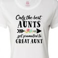 thumbnail image 4 of Inktastic Only the Best Aunts Get Promoted to Great Aunt Women's T-Shirt, 4 of 5