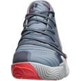 thumbnail image 2 of Under Armour Men's Spawn Mid Basketball Shoe, Ash Gray/Harbor Blue, 7 D(M) US, 2 of 4