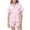 Light Pink-c, variant on LIIPEE Girls Pajamas Kids Summer Cute Cartoon Graphic Print Flat Collar Short Sleeve Button-Up Shirts And Shorts Sleepwear 2 Piece Set Daily Fashion Comfortable Nightwear,8-9 Years
